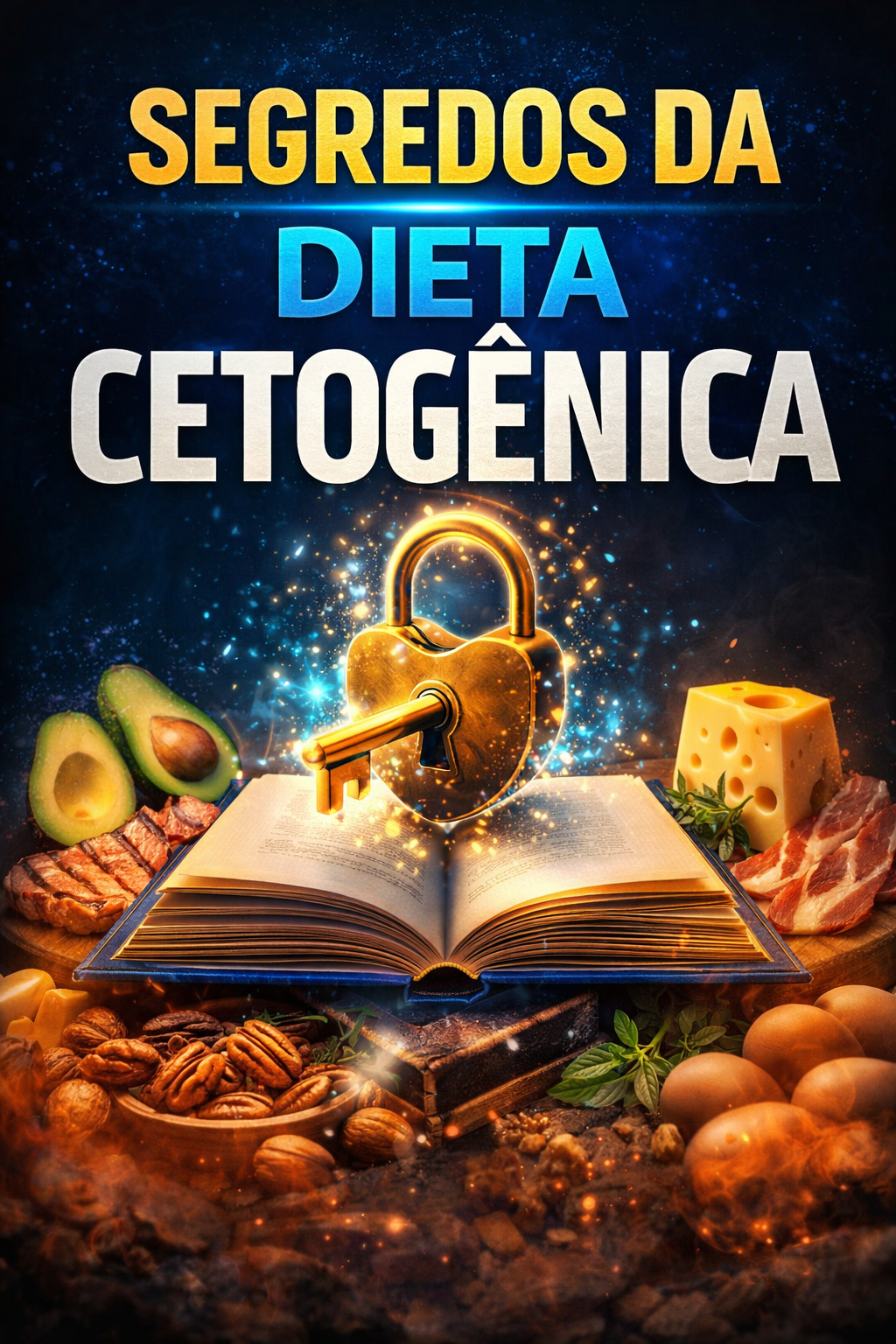Capa do ebook Segredos da Dieta Cetogênica